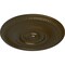 Ekena Millwork Raynor Ceiling Medallion (Fits Canopies up to 6"), Hand-Painted Brass, 20 5/8"OD x 1 3/8"P CM20BEBRS - alternate 4